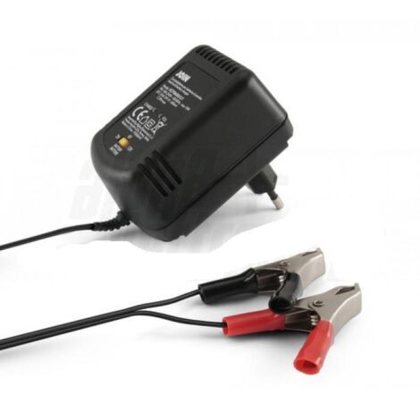 Alpha elettronica carica batterie piombo pb 2-6-12v.600ma con pinze kcp0600/u1