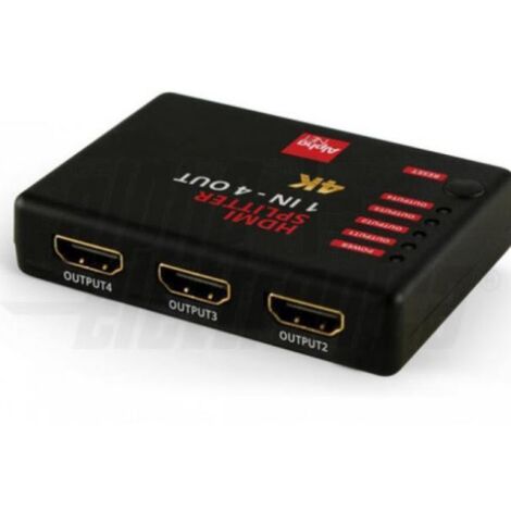 Alpha elettronica distributore di segnale splitter hdmi 1x4 4kx2k