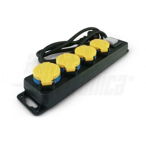 Alpha elettronica presa multipla sp16a a 4pr. 16a int. ip44+int