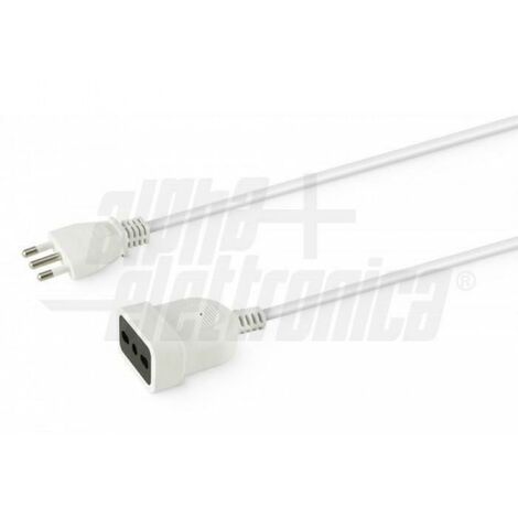 Alpha elettronica prol.sp3p16a ita-pr16a bipass 10m bianco 23-003/10wbpap