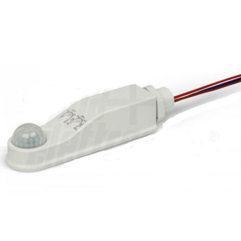 Alpha elettronica sensore di movimento pir per plafoniere 230v 3 regolazioni ip65
