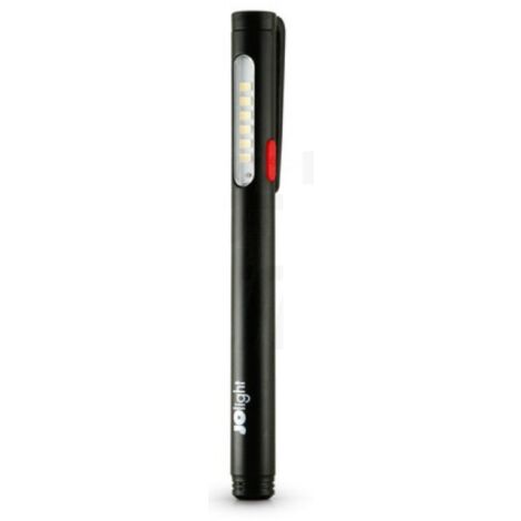 Alpha elettronica torcia a led formato penna a batteria 1,5w serie stilo jo464pw