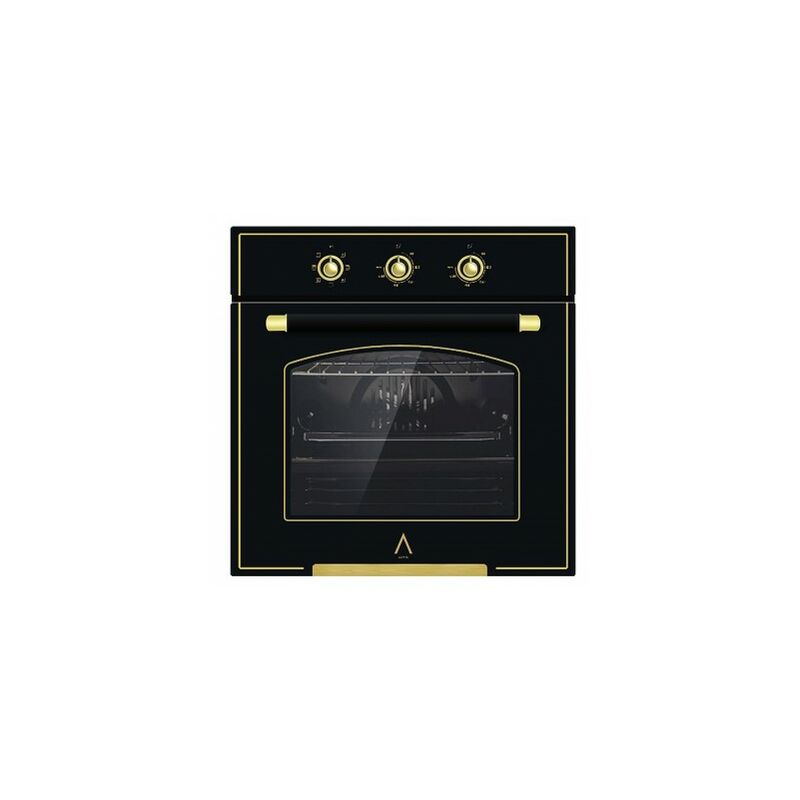 

Horno de Gas Natural Rústico Dorado NEPTUNO GOLD. Temporizador, 57l, Ventilador, Rustidor de pollo **Alta Gama** - Alpha