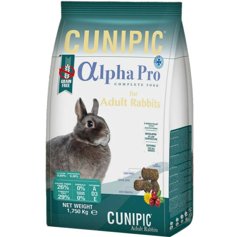 

Alpha Pro Conejo Adulto 1,750Kg