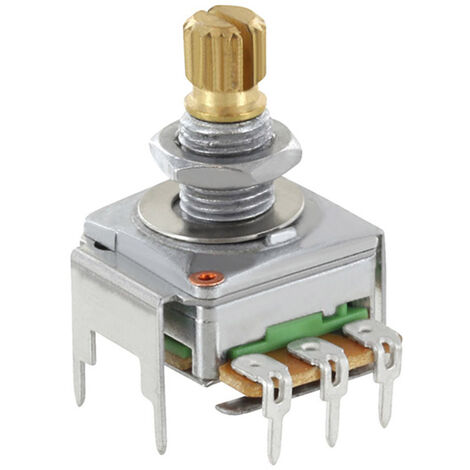 Alpha RD1601F40B415KB500KM RD1601F40B415KB500KM Dreh-Potentiometer  Mono 0.2 W 500 kΩ 1 St.