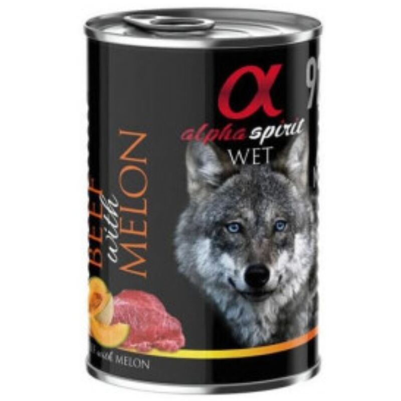 

Alpha Spirit Lata Ternera Melón 6x400 gr