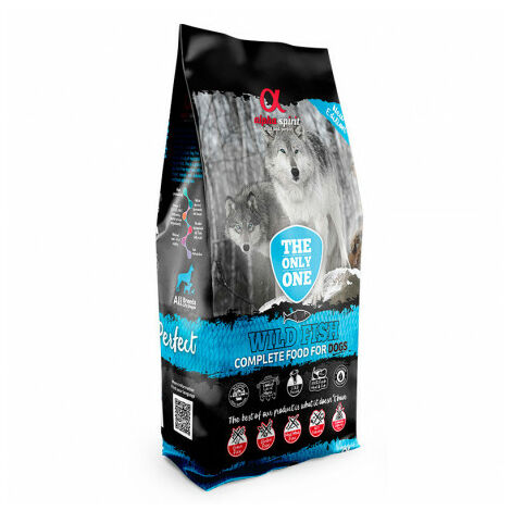 Alpha Spirit l'unico pesce selvaggio che cibo per i cani - 12 kg