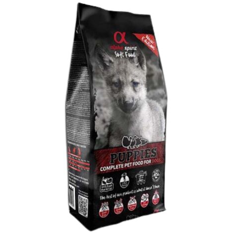 Alpha Spirit Semihumedo Puppies para Perros Cachorro - 1,5 kg