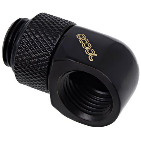 Alphacool 17248 - Noir - Mâle/Femelle - 1/4 - 90° - 18 mm - 32 mm (17248)