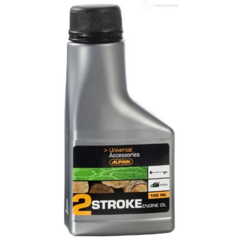 Alpina 2T huile mixte 100 ml additif lubrifiant pour tous moteurs 2 temps