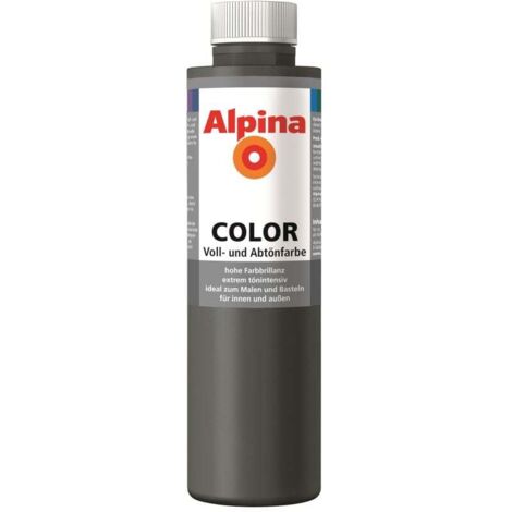 Alpina Dark Grey 750 ml dark grey seidenmatt Abtönfarbe