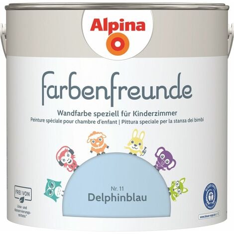 Alpina Farbenfreunde Delphinblau 2,5 L
