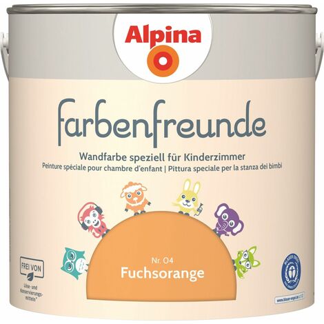 Alpina Farbenfreunde Fuchsorange 2,5 L