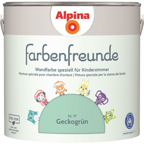 Alpina Farbenfreunde Geckogrün 2,5 L