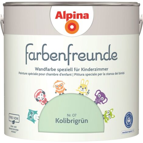 Alpina Farbenfreunde Kolibrigrün 2,5L