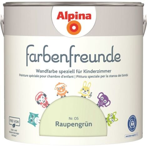 Alpina Farbenfreunde Raupengrün 2,5 L