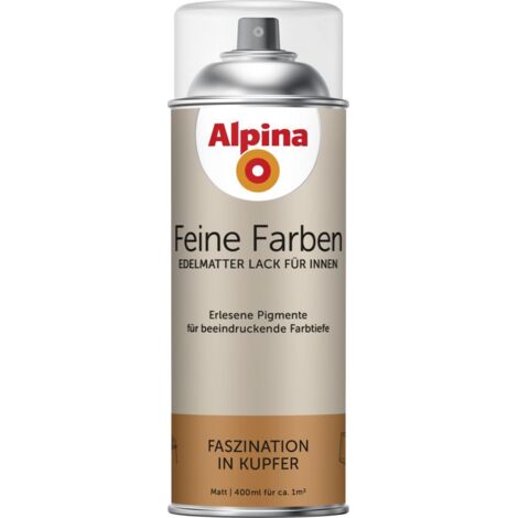 Alpina Feine Farben Sprühlack Faszination in Kupfer 400 ml Sprühlacke