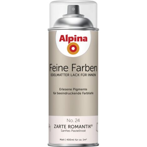 Alpina Feine Farben Sprühlack No. 24 Zarte Romantik  pastellrosé edelmatt 400 ml Sprühlacke