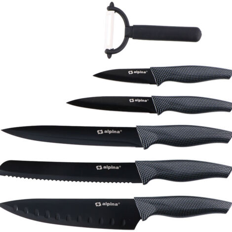 Alpina - INOX Edelstahlmesserset 6-tlg.