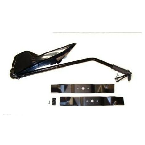 Alpina – Kit mulching pour tondeuse autoportée éjection arrière 84cm – Compatible Castelgarden MPX84 Hydro – 1 jeu de lames inclus