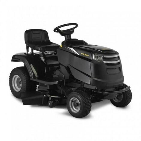 Alpina – Tondeuse thermique autoportée 98cm – Moteur 6,5 kW – Cylindrée 352 cm³ – Éjection latérale pour pelouses jusqu'à 4500 m²