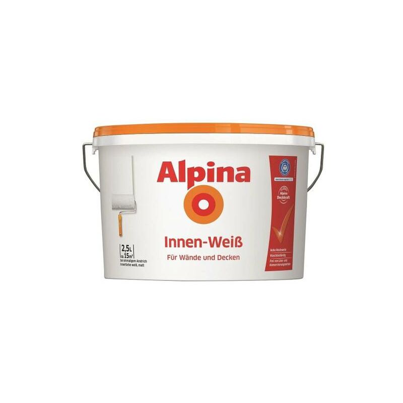 Alpina Wandfarbe Innenfarbe Innen Weiß | Der Preiskracher besonders