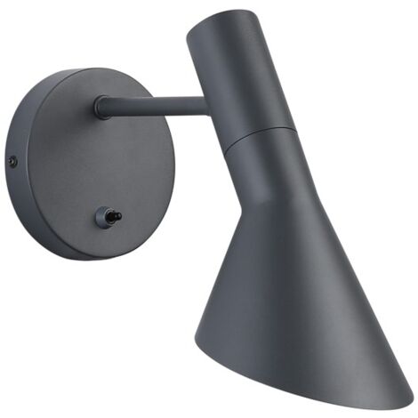 ALPINALUZ  Aplique de Pared Aluminio AJ Foco Orientable "OSLO" E27