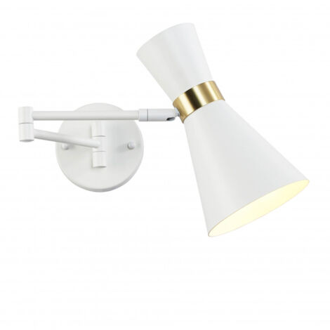ALPINALUZ  Aplique de pared con brazo articulado "SENDA" - E27