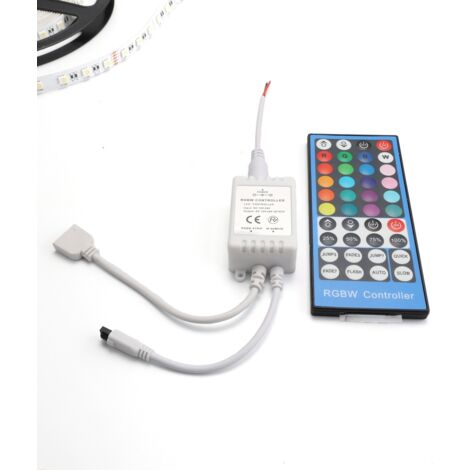 ALPINALUZ  Controlador para tira Led RGBW 40 Teclas 24V