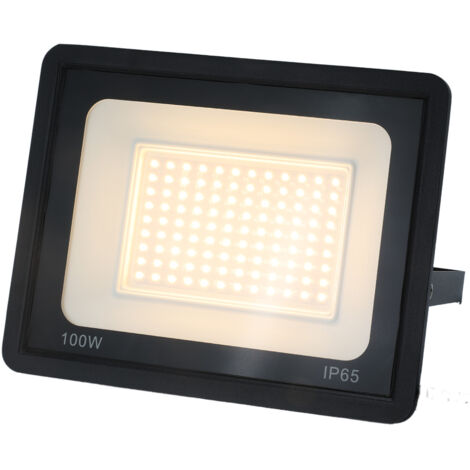 ALPINALUZ  Foco Proyector LED Exterior IP65 100W 3000K luz cálida