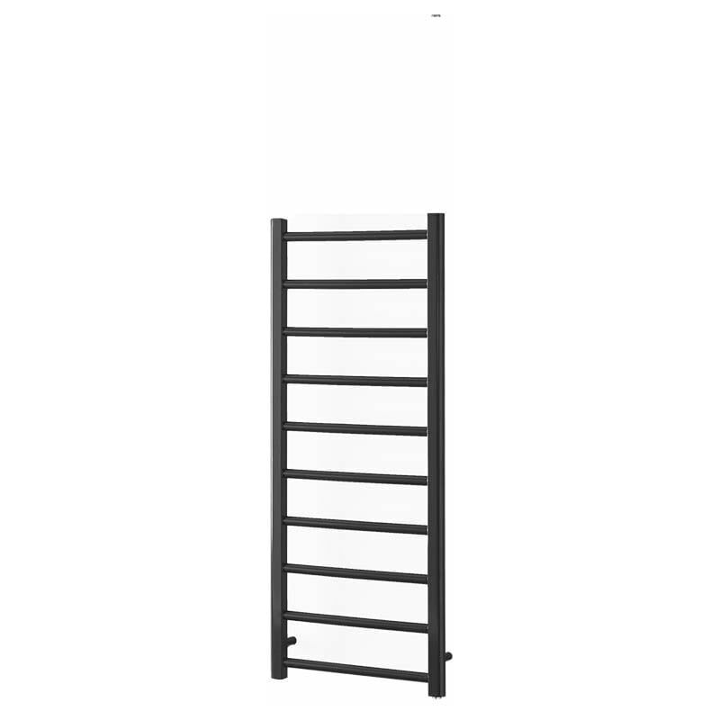 ALPINE ELEMENTS Heated Towel Rail / Warmer - Dual Fuel + Thermostat, Timer, 120cm, Anthracite