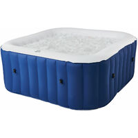ALPINE Spa gonflable 158cm carré - 4 places