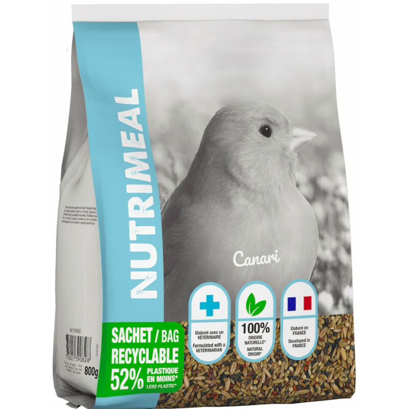 

Alpiste nutrimeal 800 gramos, para pájaros