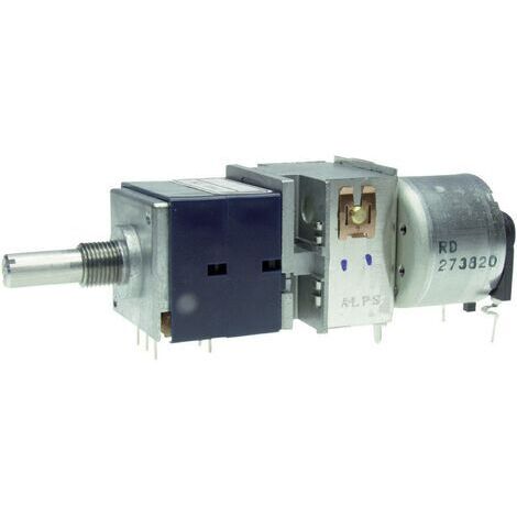 ALPS 194449 RK27112MC 10KAX2 Potentiomètre motorisé étanche à la poussière stéréo 0.05 W 10 kΩ 1 pc(