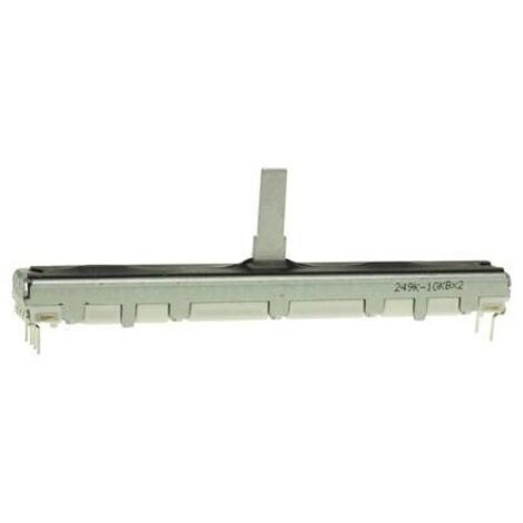 ALPS 401514 Potenziometro a slitta 10 kΩ Stereo 0.1 W logaritmico 1 pz.