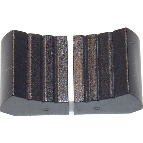 ALPS 76501 76501 Schiebeknopf  Schwarz (L x B) 13 mm x 25 mm 1 St.