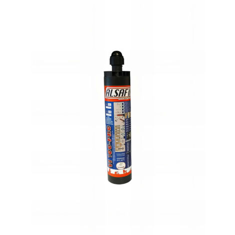 Alsafix Cartouche de Scellement Chimique Vinylester Grise VI100-PRO - Gris - 300