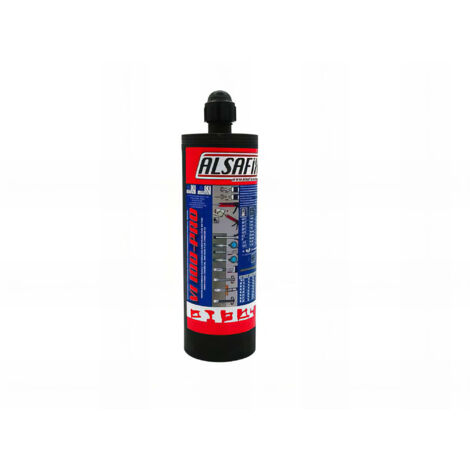Alsafix Cartouche de Scellement Chimique Vinylester Grise VI100-PRO - Gris - 400
