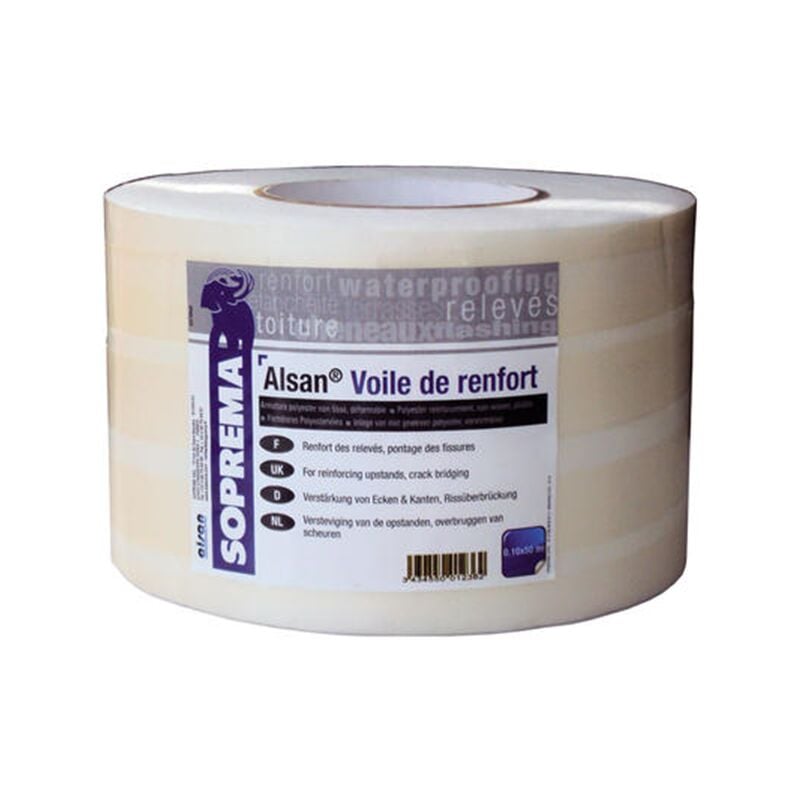 Soprema - alsan voile de renfort - 50mx0,10m