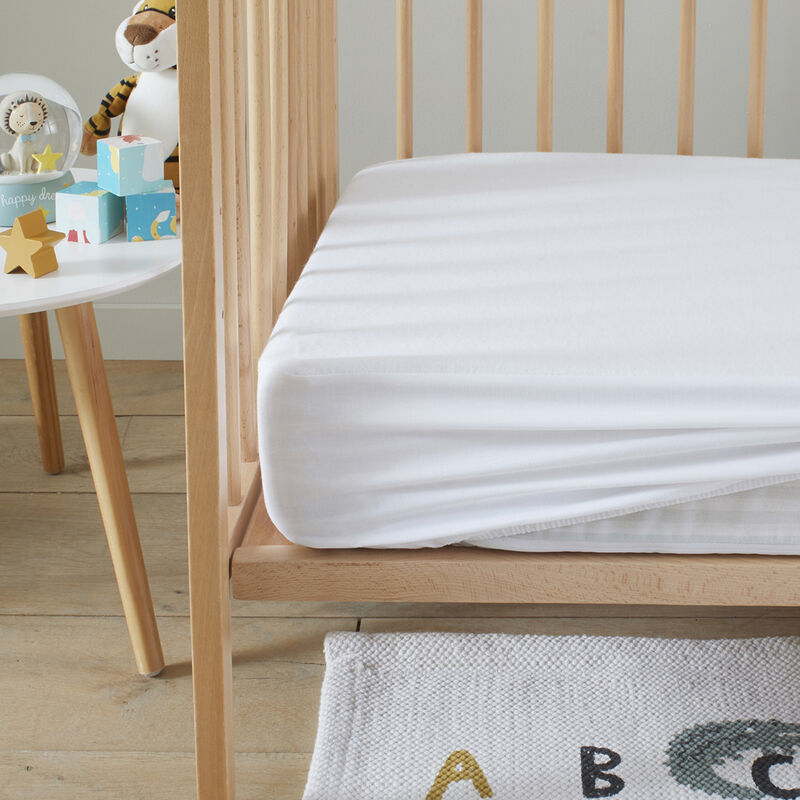 Alèse - Protège Matelas imperméable Bébé - 60/120 Dodo Blanc