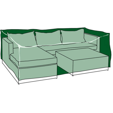 Altadex Housse de meubles de jardin imperméable vert