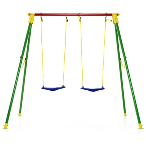 Altalena da giardino per bambino con struttura in