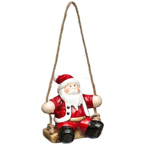Altalena natalizia appesa H8 - Babbo natale - Feeric lights & christmas