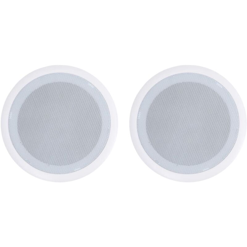 

Altavoces de pared y techo incorporados 2 piezas 80 W - Blanco - Vidaxl