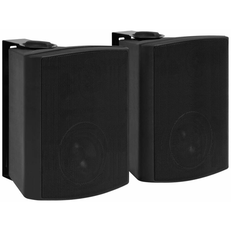 

Altavoces estereo de pared 2 uds negro interior/exterior 120 W