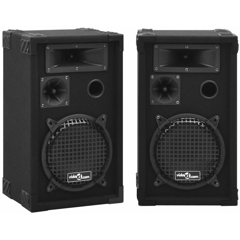 

Altavoces pasivos escenario profesional hifi 2 uds 800 W negro