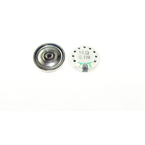ALTAVOZ 0.1W 16 Ohm MEMBRANA PLÁSTICA BAJO