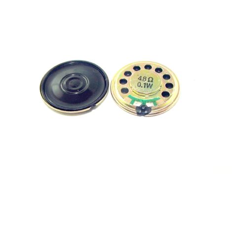 ALTAVOZ 0.1W 4.8 Ohm MEMBRANA PLÁSTICA BAJO