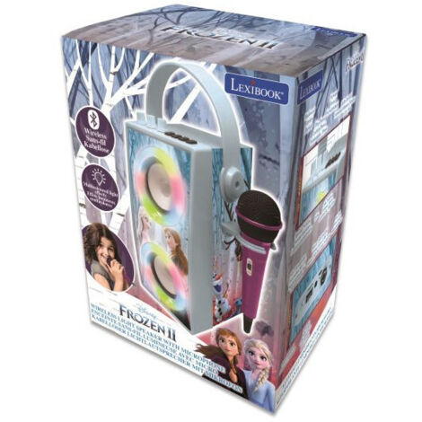 Altavoz Bluetooth con Micrófono Karaoke Lexibook THE SNOW QUEEN