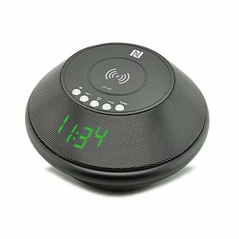 ALTAVOZ BLUETOOTH CON RADIO RELOJ TF TARJETA AUX 3W INALÁMBRICO PARA TELÉFONO MÓVIL